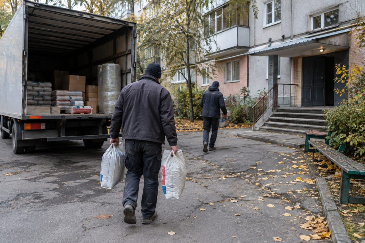 Послуги вантажників: скільки людей потрібно для підйому?
